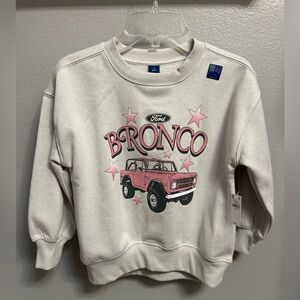 Old Navy Ford Bronco Girls Sweatshirt